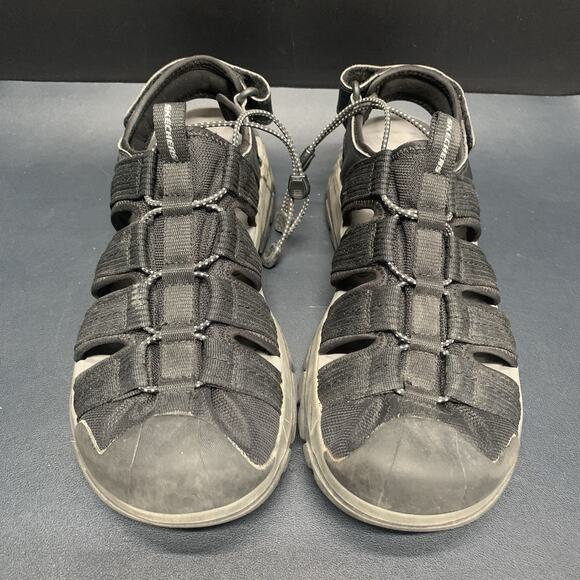 Sketchers Hiking Walking Sandals Hook Loop Adjustable Ankle Strap Mens Size 11 main image 9